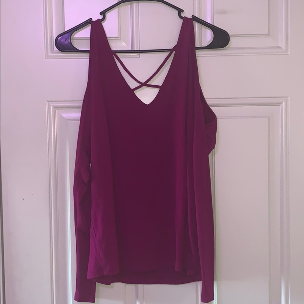 no shoulder long sleeve